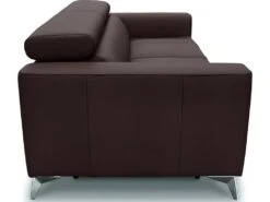 Canapé 3 Places Convertible En Cuir Italien De Luxe MOVIDA, Chocolat 8 Canapé 3 Places Convertible En Cuir Italien De Luxe MOVIDA, Chocolat -Deco.fr Soldes Boutique canape 12328641