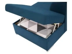 Canapé D'angle Convertible Panoramique 5 Places - Tissu Malmo Bleu Marine - DAYTONA -Deco.fr Soldes Boutique canape 12408661