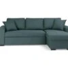 Canapé D'angle Convertible Réversible - Tissu Vert - HAMILTON -Deco.fr Soldes Boutique canape 12495939