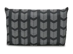 Banquette BZ - Tissu Chevrons A111 - Couchage 138 X 188 X 12 Cm - Blanc Et Noir -Deco.fr Soldes Boutique canape 12497593