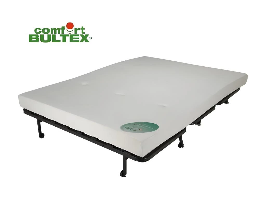 BULTEX Banquette BZ BECCI 3 Places - L 142 X P 101 Cm - Tissu Gris 3 BULTEX Banquette BZ BECCI 3 Places - L 142 X P 101 Cm - Tissu Gris – Image 3