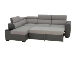 Canapé D'angle Convertible 4 Places - Tissu Anthracite/gris - KELIO 8 Canapé D'angle Convertible 4 Places - Tissu Anthracite/gris - KELIO -Deco.fr Soldes Boutique canape 12565421