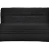 JOE Banquette BZ 3 Places - Tissu Noir - Contemporain - L 143 X P 97 Cm