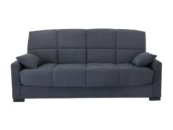 Banquette Clic Clac 3 Places - Tissu Gris Anthracite - Style Contemporain - L223