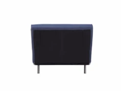 Banquette Convertible 1 Place En Tissu Bleu FARRIS 17 Banquette Convertible 1 Place En Tissu Bleu FARRIS -Deco.fr Soldes Boutique canape 12662805