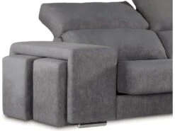 Canapé D'angle Droit Relax En Tissu Gris Avec Têtières FERNANDO 10 Canapé D'angle Droit Relax En Tissu Gris Avec Têtières FERNANDO -Deco.fr Soldes Boutique canape 12963583