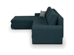 Canape Dangle Convertible Reversible + Coffre De Rangement - Tissu Bleu - L 289 X P 94/188 X H 88 Cm - INDIAN 8 Canape Dangle Convertible Reversible + Coffre De Rangement - Tissu Bleu - L 289 X P 94/188 X H 88 Cm - INDIAN -Deco.fr Soldes Boutique canape 13145439