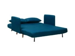 Belushi - Canapé Convertible 2 Places En Tissu (L120cm) - Couleur - Bleu 12 Belushi - Canapé Convertible 2 Places En Tissu (L120cm) - Couleur - Bleu -Deco.fr Soldes Boutique canape 13282767