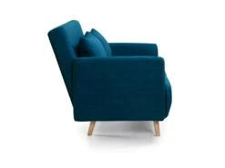 Belushi - Canapé Convertible 2 Places En Tissu (L120cm) - Couleur - Bleu 14 Belushi - Canapé Convertible 2 Places En Tissu (L120cm) - Couleur - Bleu -Deco.fr Soldes Boutique canape 13282771