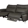 Canapé 3 Places Avec 2 Relax électriques En 100% Tout Cuir épais De Luxe Italien, PERINI, Anthracite -Deco.fr Soldes Boutique canape 13581041