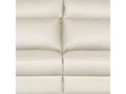 Canapé 2 Places Avec 2 Relax électriques En 100% Tout Cuir épais De Luxe Italien, PERINI, Blanc Cassé -Deco.fr Soldes Boutique canape 13581079