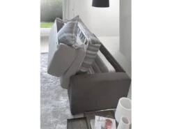 Canapé Dabagn, Grand Canapé 2 Places, 100% Made In Italy, Canapé De Salon à Ouverture Pivotante, En Tissu Matelassé, Avec Accoudoirs Standards, Cm 200x95h90, Gris Et Anthracite -Deco.fr Soldes Boutique canape 13592459