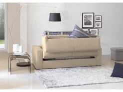 Canapé Dababo, Canapé 2 Places, 100% Made In Italy, Canapé De Salon à Ouverture Pivotante, En Tissu Matelassé, Avec Accoudoirs Fins, Cm 160x95h90, Beige -Deco.fr Soldes Boutique canape 13592491