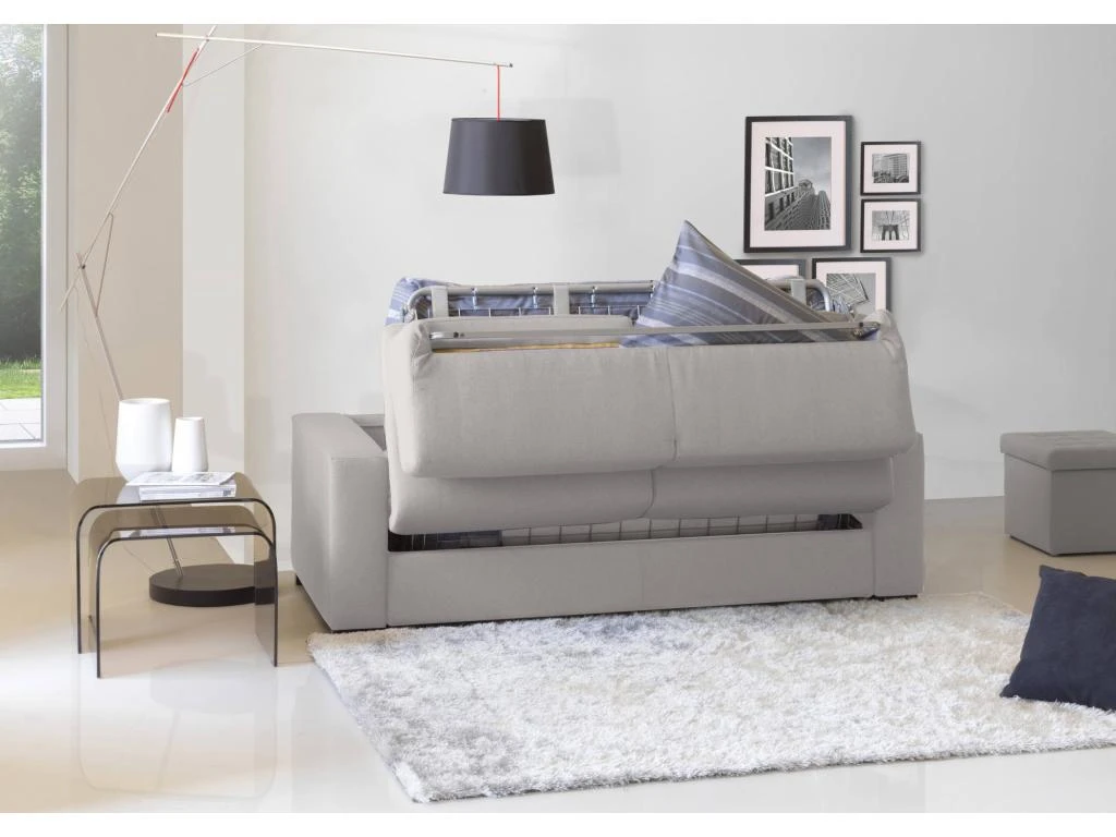 Canapé Dababo, Canapé 2 Places, 100% Made In Italy, Canapé De Salon à Ouverture Pivotante, En Tissu Matelassé, Avec Accoudoirs Fins, Cm 160x95h90, Gris 5 Canapé Dababo, Canapé 2 Places, 100% Made In Italy, Canapé De Salon à Ouverture Pivotante, En Tissu Matelassé, Avec Accoudoirs Fins, Cm 160x95h90, Gris – Image 5