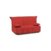 Canapé Dabam, Canapé 3 Places, 100% Made In Italy, Canapé De Salon Avec Ouverture Trolley, En Tissu Matelassé, Avec Oreillers Inclus, Cm 165x90h85, Rouge -Deco.fr Soldes Boutique canape 13592641