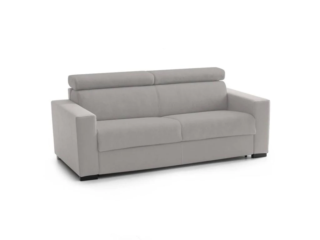 Canapé Daankou, Canapé 3 Places, 100% Made In Italy, Canapé De Salon à Ouverture Pivotante, Avec Appuis-tête Réglables Et Accoudoirs Standard, Cm 220x95h85, Gris 4 Canapé Daankou, Canapé 3 Places, 100% Made In Italy, Canapé De Salon à Ouverture Pivotante, Avec Appuis-tête Réglables Et Accoudoirs Standard, Cm 220x95h85, Gris – Image 4