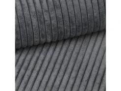 Canapé D'angle Réversible Et Convertible 3 Places Avec Coffre Isaac Mini Velours Côtelé Gris -Deco.fr Soldes Boutique canape 13614169