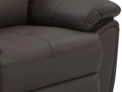 Canapé 2 Places Relax En Cuir Marron VINETA 18 Canapé 2 Places Relax En Cuir Marron VINETA -Deco.fr Soldes Boutique canape 13622019