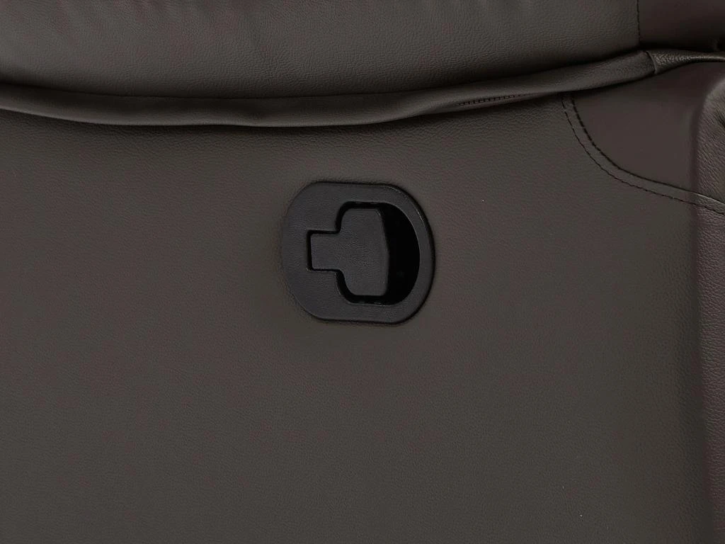 Canapé 2 Places Relax En Cuir Marron VINETA 6 Canapé 2 Places Relax En Cuir Marron VINETA – Image 6