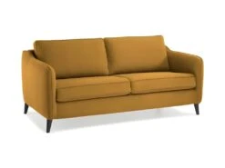Canapé Convertible 3 Places -Velours Ocre - HEXAGONE -Deco.fr Soldes Boutique canape 13903621