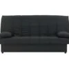 Banquette Clic Clac 3 Places - Tissu Noir - Slyle Contemporain - MILA -Deco.fr Soldes Boutique canape 13962677