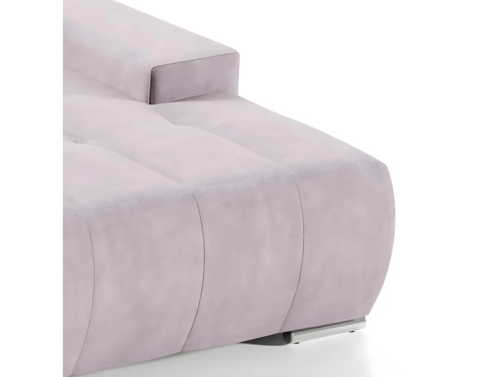 Canapé D'angle Convertible Droit 4 Places Avec Coffre Jonas Rose 4 Canapé D'angle Convertible Droit 4 Places Avec Coffre Jonas Rose – Image 4