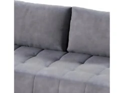 Canapé D'angle Convertible Gauche 4 Places Avec Coffre Jonas Gris Foncé -Deco.fr Soldes Boutique canape 14018465