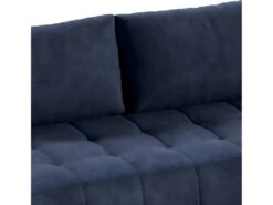 Canapé D'angle Convertible Droit 4 Places Avec Coffre Jonas Bleu Marine -Deco.fr Soldes Boutique canape 14018837