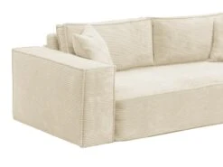 Canapé 4 Places Convertible Express En Velours Côtelé Beige AMELIA -Couchage 160 Cm - Matelas 14 Cm Avec Mémoire De Forme DUNLOPILLO 12 Canapé 4 Places Convertible Express En Velours Côtelé Beige AMELIA -Couchage 160 Cm - Matelas 14 Cm Avec Mémoire De Forme DUNLOPILLO -Deco.fr Soldes Boutique canape 14290247