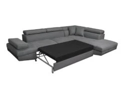 Canapé D'angle RIO Convertible Avec Coffre En Microfibre - Angle Droit, Gris 14 Canapé D'angle RIO Convertible Avec Coffre En Microfibre - Angle Droit, Gris -Deco.fr Soldes Boutique canape 14641183