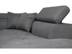 Canapé D'angle RIO Convertible Avec Coffre En Microfibre - Angle Droit, Gris 17 Canapé D'angle RIO Convertible Avec Coffre En Microfibre - Angle Droit, Gris -Deco.fr Soldes Boutique canape 14641189