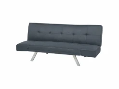 Canapé Convertible 3 Places En Tissu Bleu Foncé BRISTOL 13 Canapé Convertible 3 Places En Tissu Bleu Foncé BRISTOL -Deco.fr Soldes Boutique canape 14825785