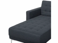 Canapé Panoramique Convertible En Tissu Gris Foncé 5 Places ABERDEEN 18 Canapé Panoramique Convertible En Tissu Gris Foncé 5 Places ABERDEEN -Deco.fr Soldes Boutique canape 14825871