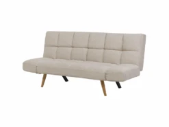 Canapé Convertible 3 Places En Tissu Beige INGARO -Deco.fr Soldes Boutique canape 14826389