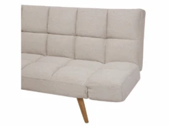 Canapé Convertible 3 Places En Tissu Beige INGARO -Deco.fr Soldes Boutique canape 14826395