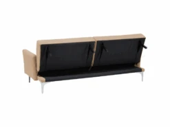 Canapé Convertible 3 Places En Tissu Beige LUCAN -Deco.fr Soldes Boutique canape 14826451