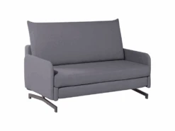 Canapé Convertible 2 Places En Tissu Gris BELFAST -Deco.fr Soldes Boutique canape 14826557