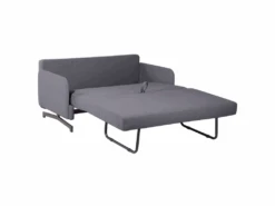 Canapé Convertible 2 Places En Tissu Gris BELFAST -Deco.fr Soldes Boutique canape 14826563