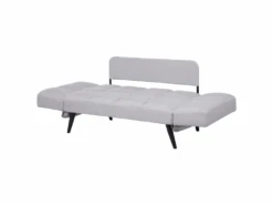 Canapé Convertible 2 Places En Tissu Gris Clair BREKKE -Deco.fr Soldes Boutique canape 14827985