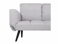 Canapé Convertible 2 Places En Tissu Gris Clair BREKKE -Deco.fr Soldes Boutique canape 14827987