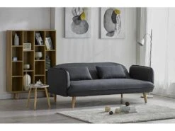 Sotchi Gris - Canapé Convertible Scandinave - 3 Places 8 Sotchi Gris - Canapé Convertible Scandinave - 3 Places -Deco.fr Soldes Boutique canape 15000393