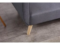 Berlin Gris : Canapé Scandinave Convertible 3 Places Gris 14 Berlin Gris : Canapé Scandinave Convertible 3 Places Gris -Deco.fr Soldes Boutique canape 15000483