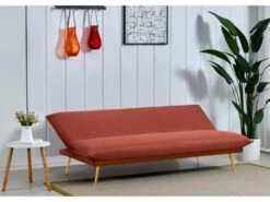 ISA - Banquette Clic Clac Rose Foncé -Deco.fr Soldes Boutique canape 15000577