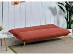 ISA - Banquette Clic Clac Rose Foncé -Deco.fr Soldes Boutique canape 15000579