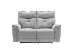 Canapé 2 Places Relax électrique En Tissu Gris BENJAMIN 11 Canapé 2 Places Relax électrique En Tissu Gris BENJAMIN -Deco.fr Soldes Boutique canape 15290047