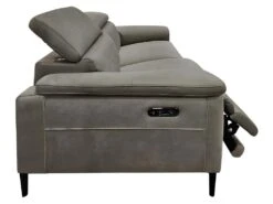 Canapé Relax 2 Places Tissu Microfibre Taupe Avec Prise USB - CHOPPER 7 Canapé Relax 2 Places Tissu Microfibre Taupe Avec Prise USB - CHOPPER -Deco.fr Soldes Boutique canape 15909829