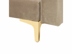 Canapé Convertible 3 Places En Velours Beige Sable ABERDEEN 15 Canapé Convertible 3 Places En Velours Beige Sable ABERDEEN -Deco.fr Soldes Boutique canape 16167643