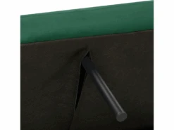 Canapé Convertible 3 Places En Velours Vert Foncé VIMMERBY 18 Canapé Convertible 3 Places En Velours Vert Foncé VIMMERBY -Deco.fr Soldes Boutique canape 16170349