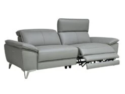 Canapé 3 Places Relax électrique En Cuir Et Simili SPARTE - Taupe 10 Canapé 3 Places Relax électrique En Cuir Et Simili SPARTE - Taupe -Deco.fr Soldes Boutique canape 1655433