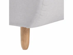 Canapé Convertible 3 Places En Tissu Gris Clair ALSTEN -Deco.fr Soldes Boutique canape 16645795